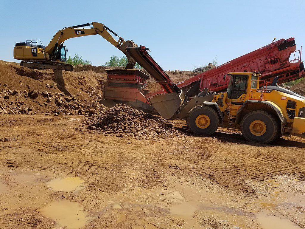 Granite and breaker rock production.