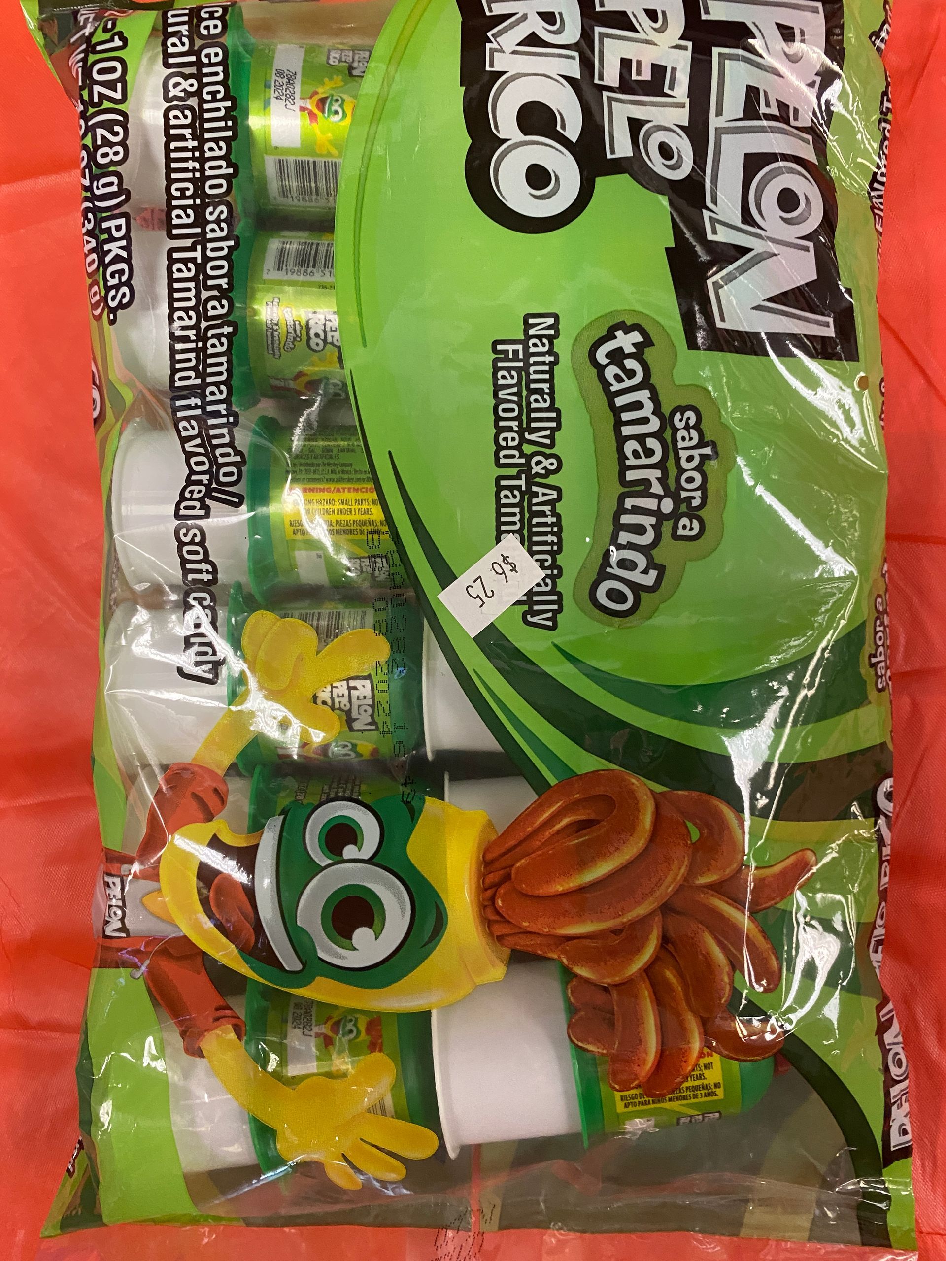 a bag of candy