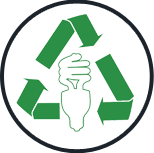 Fluorescent Bulb Recycling Logo