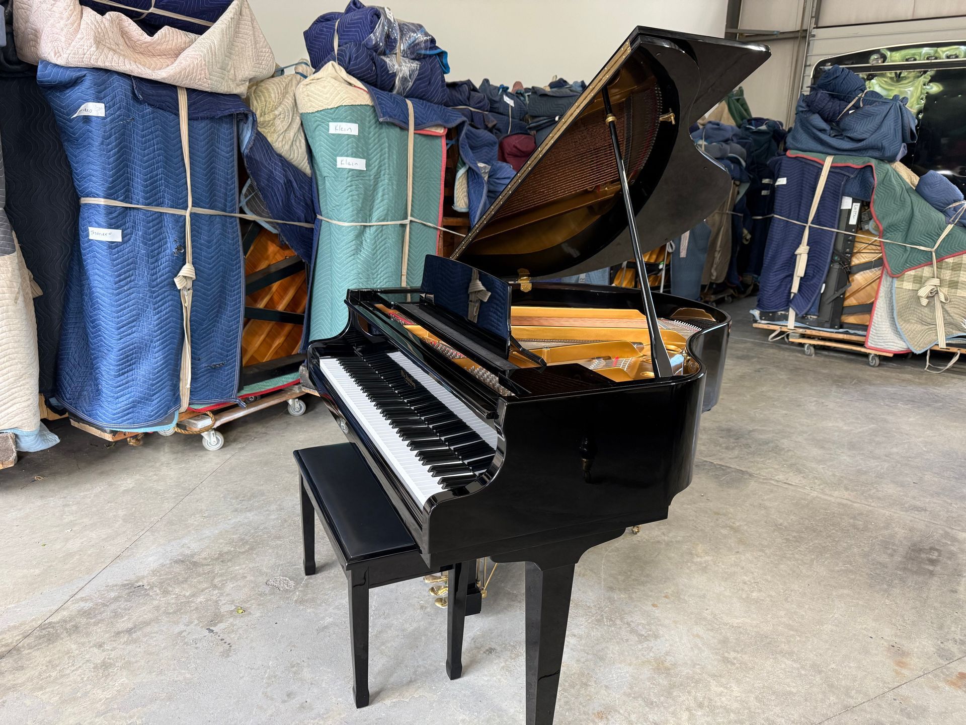 Otto Altenburg baby grand piano