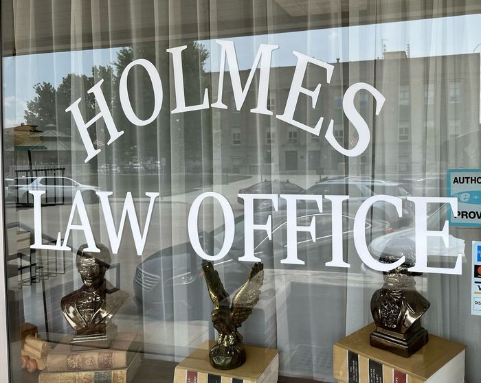 Holmes Law Office storefront