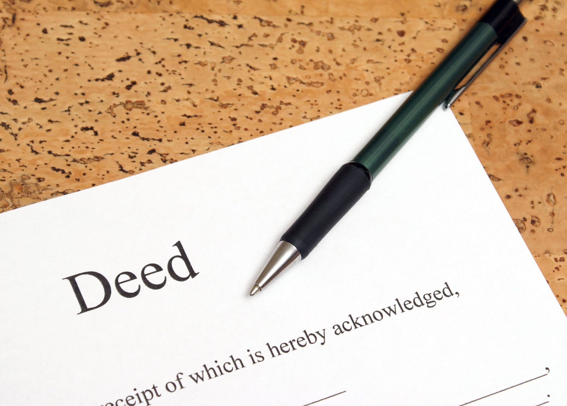 deed document