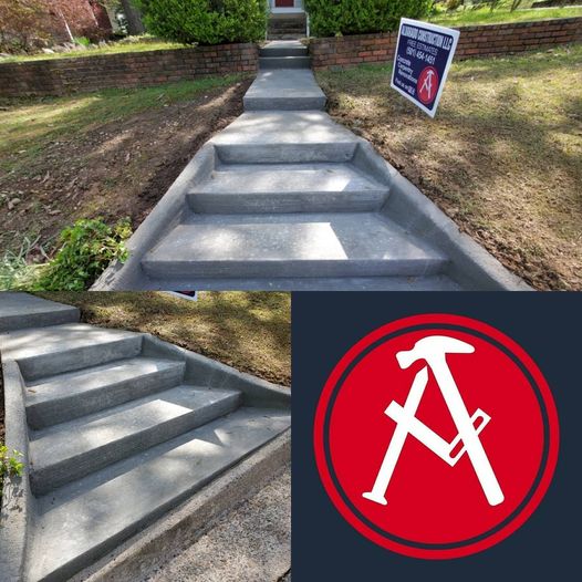 Concrete steps