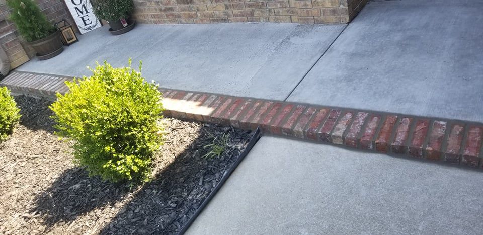 Concrete sidewalk project