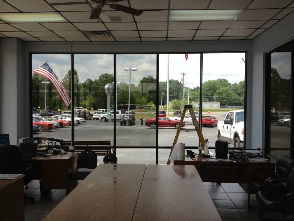 Commercial window tinting