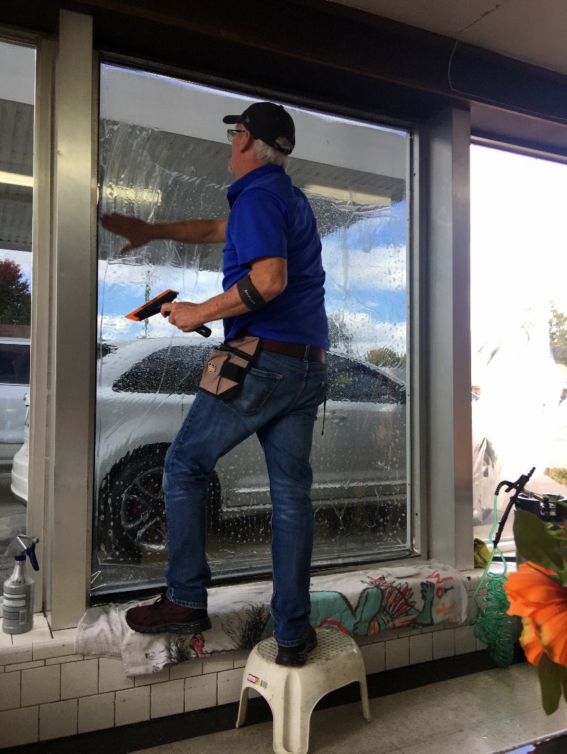 Commercial window tinting