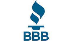 BBB logo with a blue torch above bold blue letters on a white background