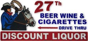 27th Discount Liquor - Logo