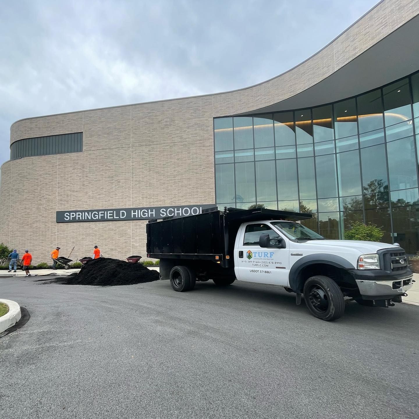Maintenance services performed for Springfield High School