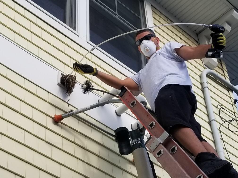 Dryer vent cleaning