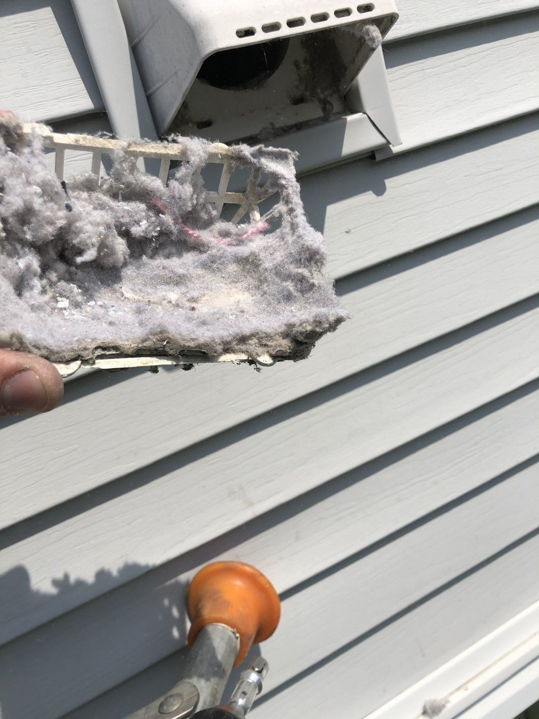 Dryer vent cleaning