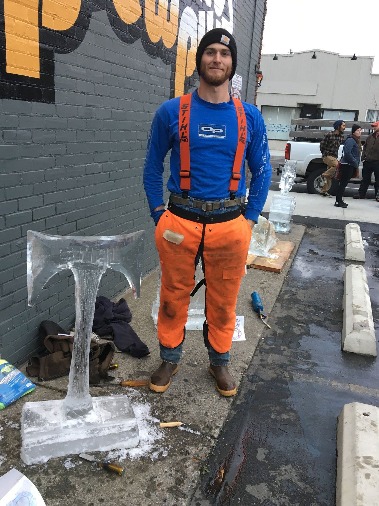 Man smiling for a pic