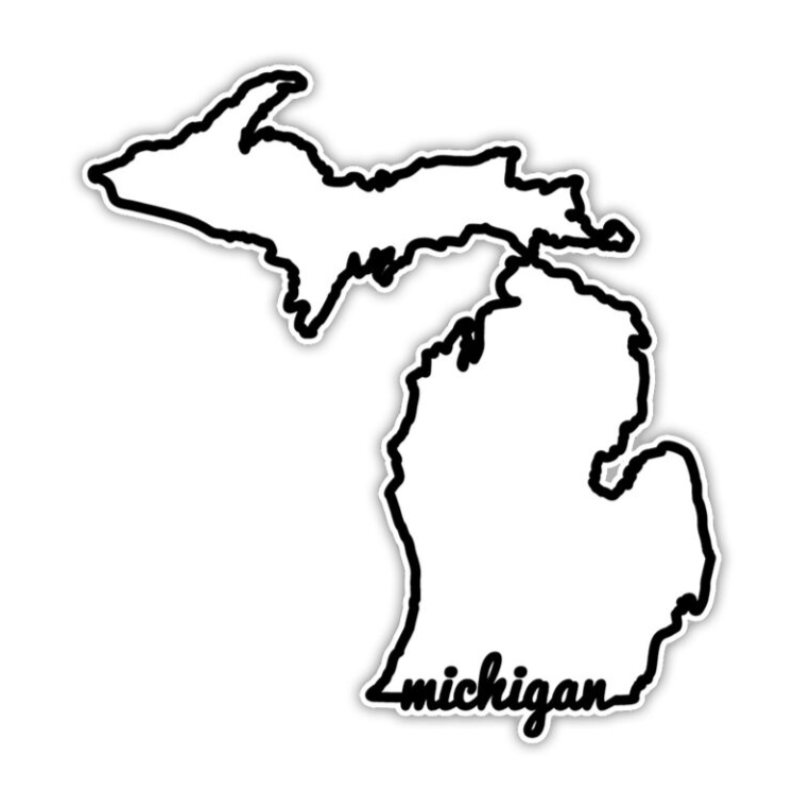 Michigan map