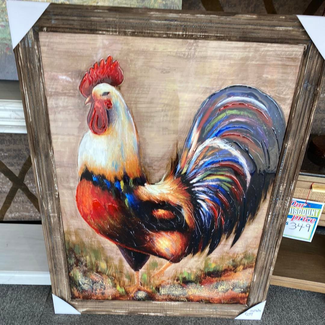 Chicken painting