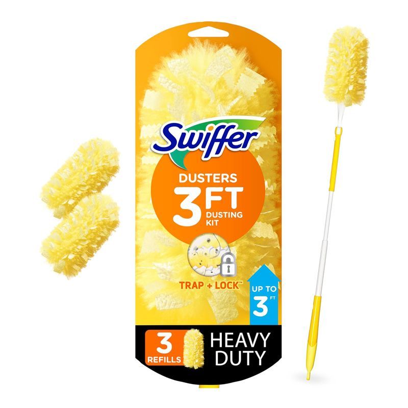 Swiffer Duster Heavy Duty 3 ft Extendable Handle