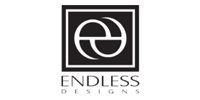Endless Designs logo with interlocking white circles in a black square
