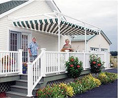 freestanding or wall mounted  canopies