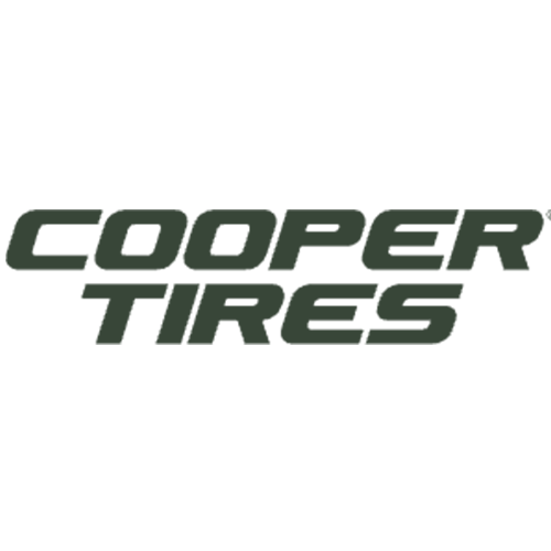 Cooper Tires logo in dark green text on a white background