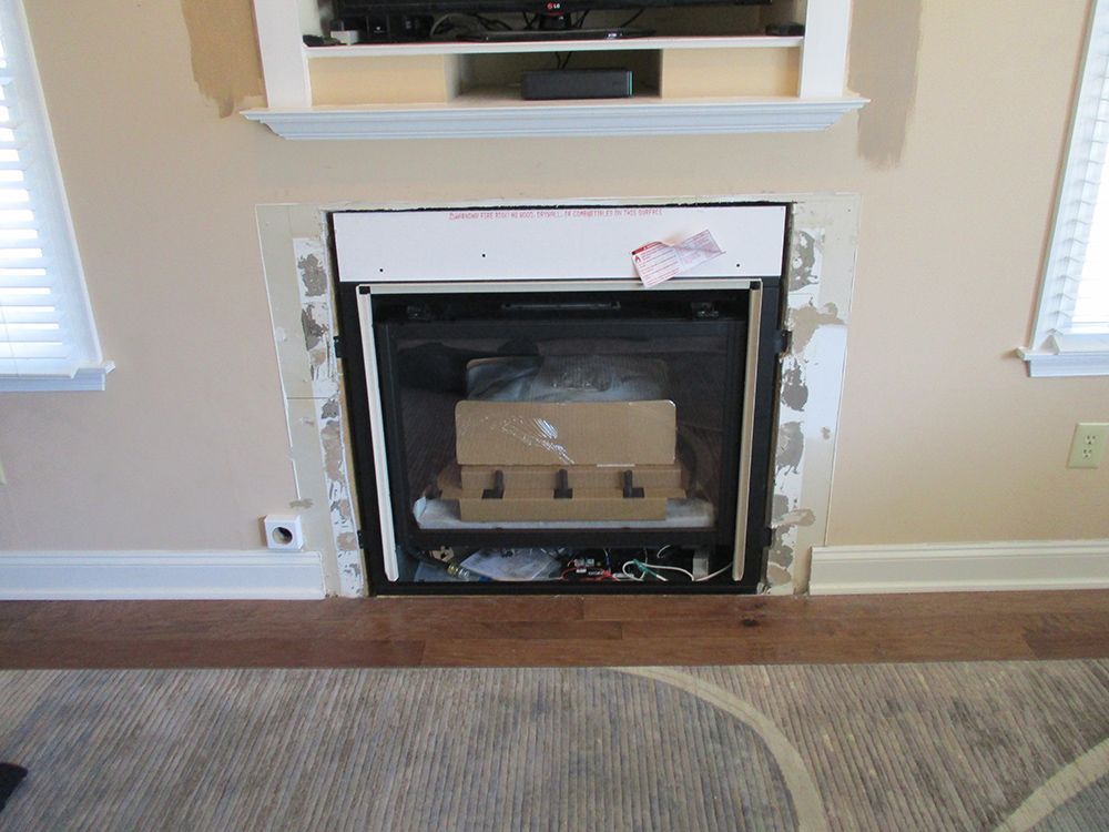 Frame and install Heat-n-Glo 6000C-IPI Fireplace