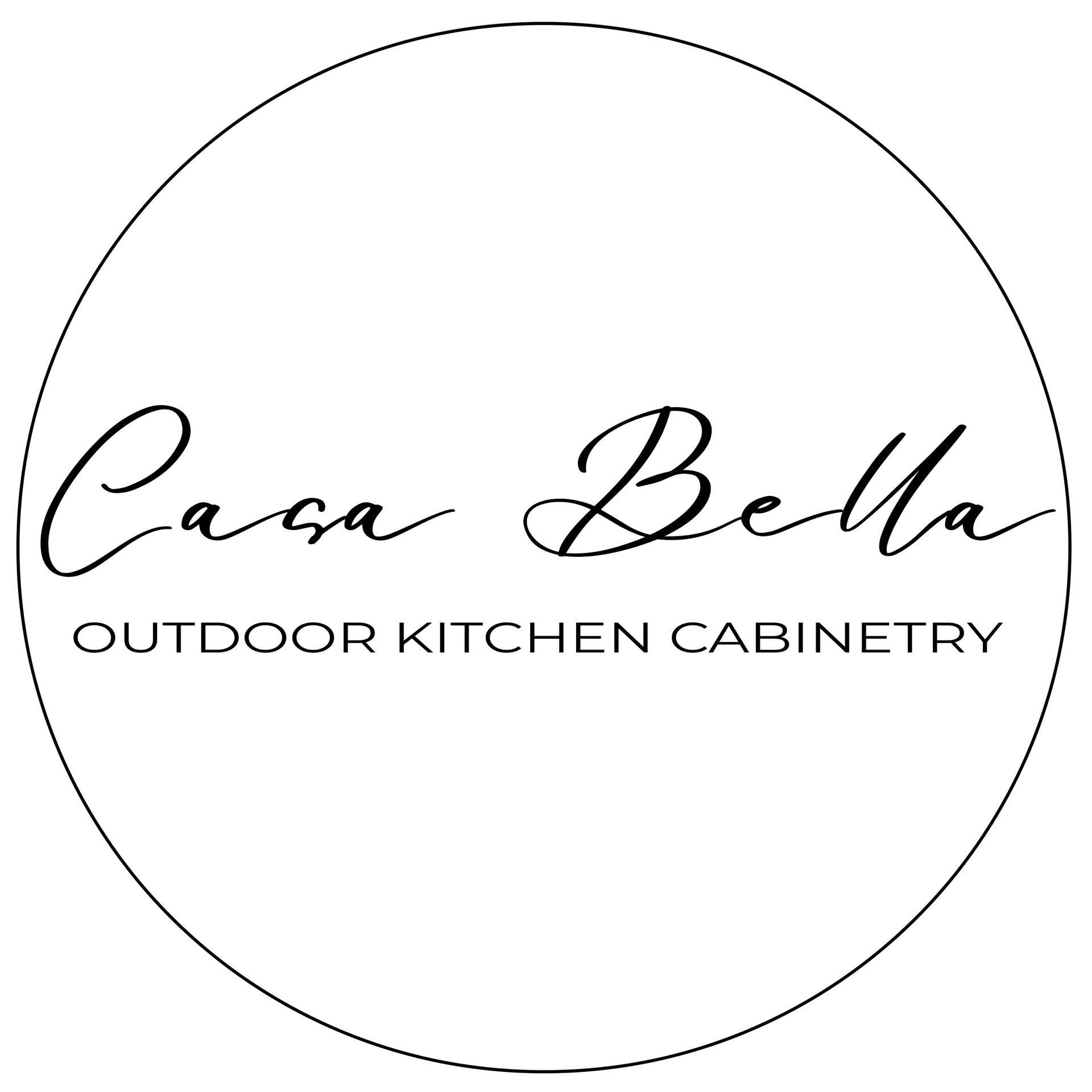 Casa Bella Outdoor Kitchen Cabinets Logo