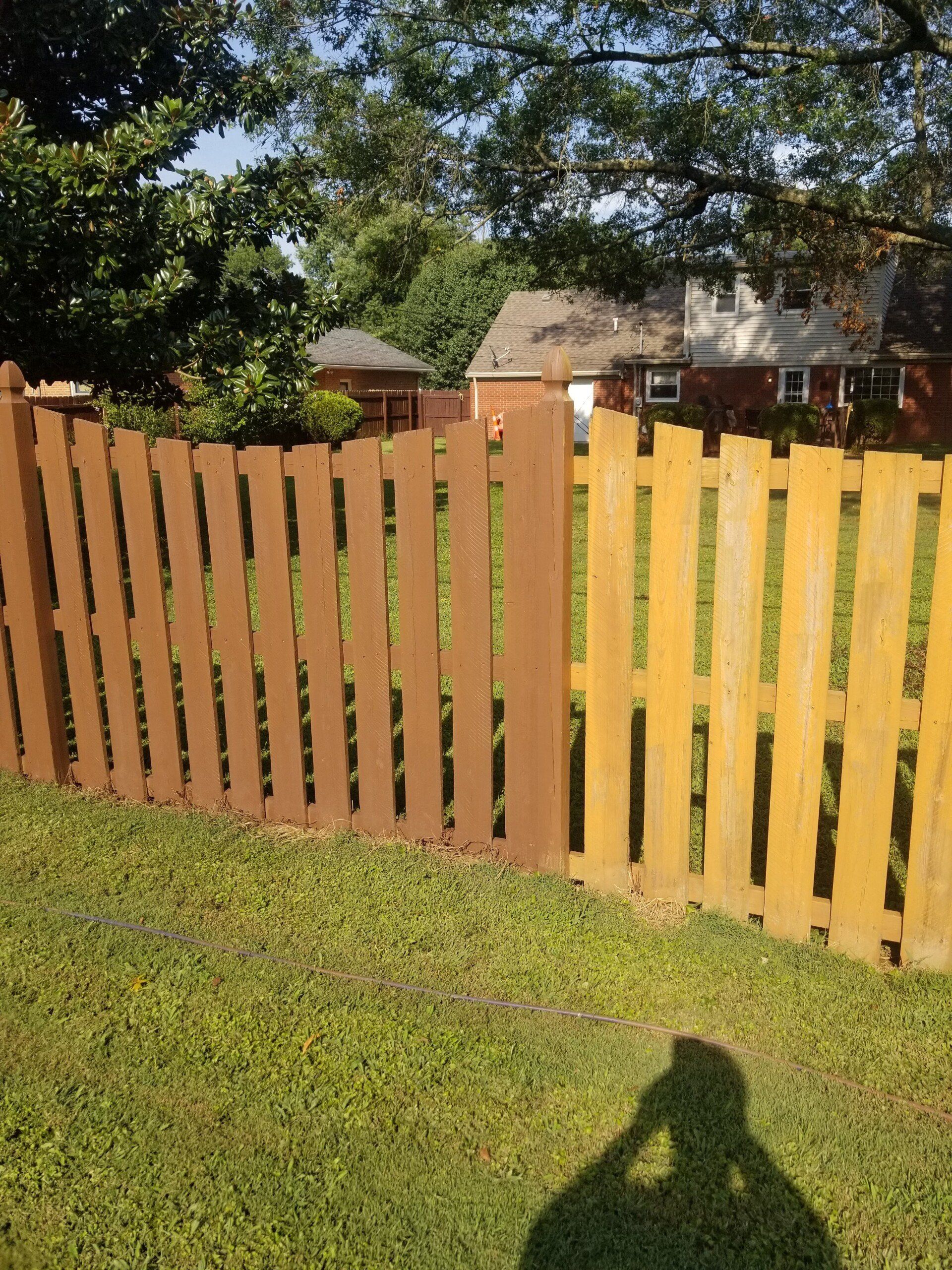 staining and sealing