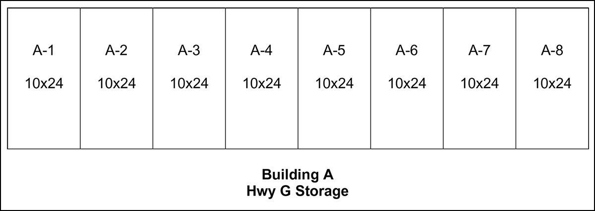 Hwy G Storage Building A Diagram