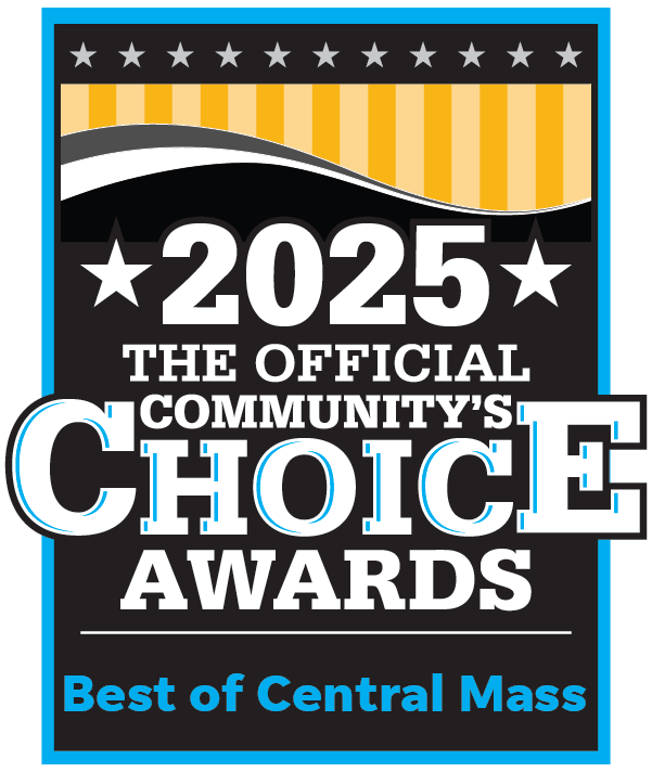 2025 Community's Choice Awards logo for Best of Central Mass.