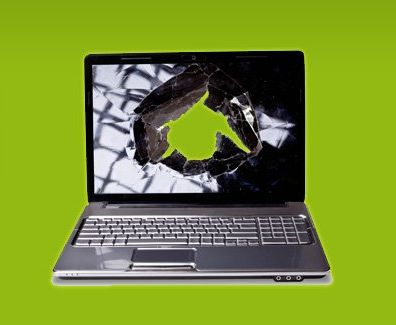 Damaged Laptop