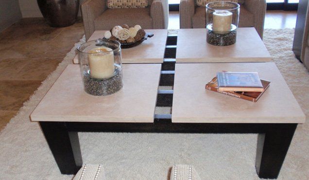 Custom coffee table