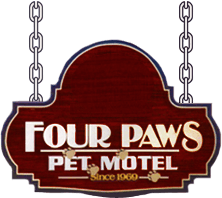 Four Paws Pet Motel - Logo