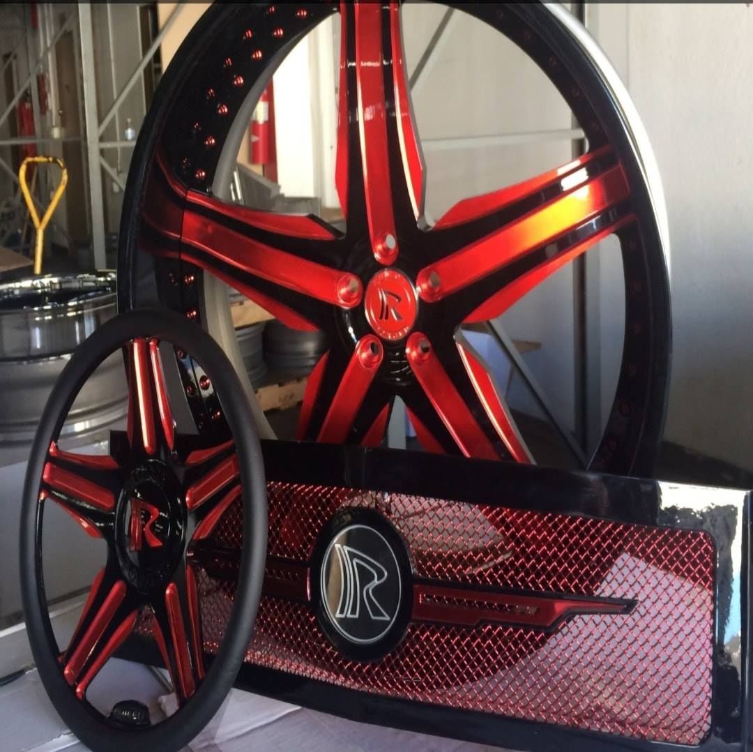 Auto tires and wheels