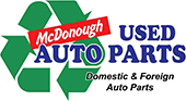 McDonough Used Auto Parts — logo