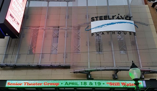 Steel River Playhouse Signage