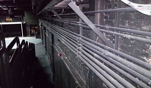 Steel River Playhouse - Conduit Runs