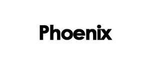 Phoenix logo in black text on a white background.