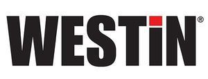 Westin logo with bold, black text and a red square dot above the 