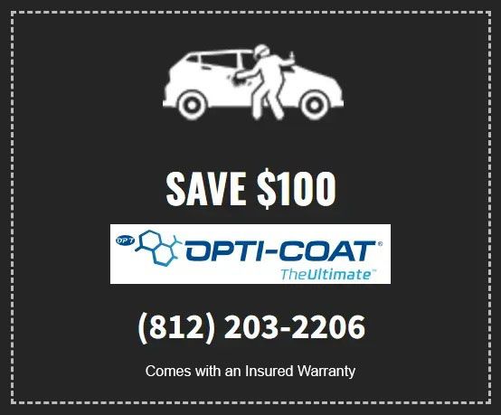 Black ad with white car icon, text: 