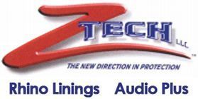 ZTech Rhino Linings Audio Plus - logo