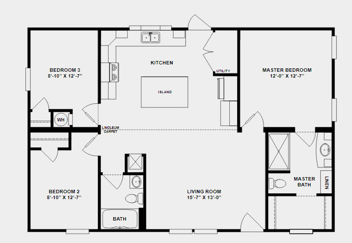 The Taylor floor plan