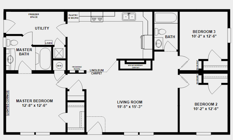 Titan 746 floor plan