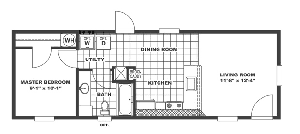 Titan 710 floor plan