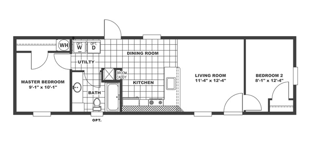 Titan 746 floor plan