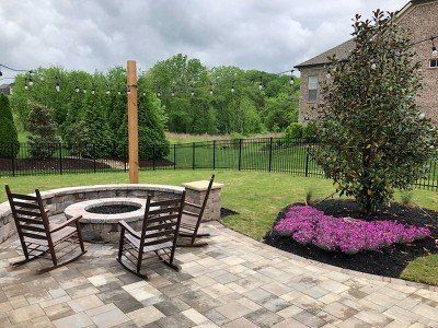 Outdoor Gas Burning Fire Pit