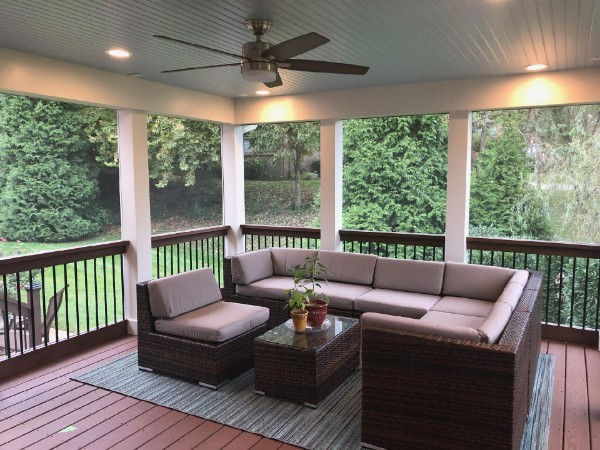 Screened-in porch Brentwood, Franklin, Greater Metro Nashville and Beyond