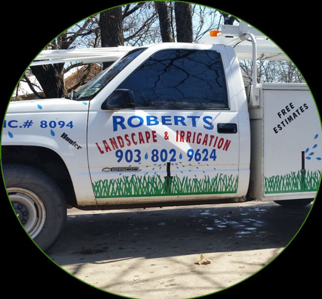Roberts Landscape & Irrigation Truck