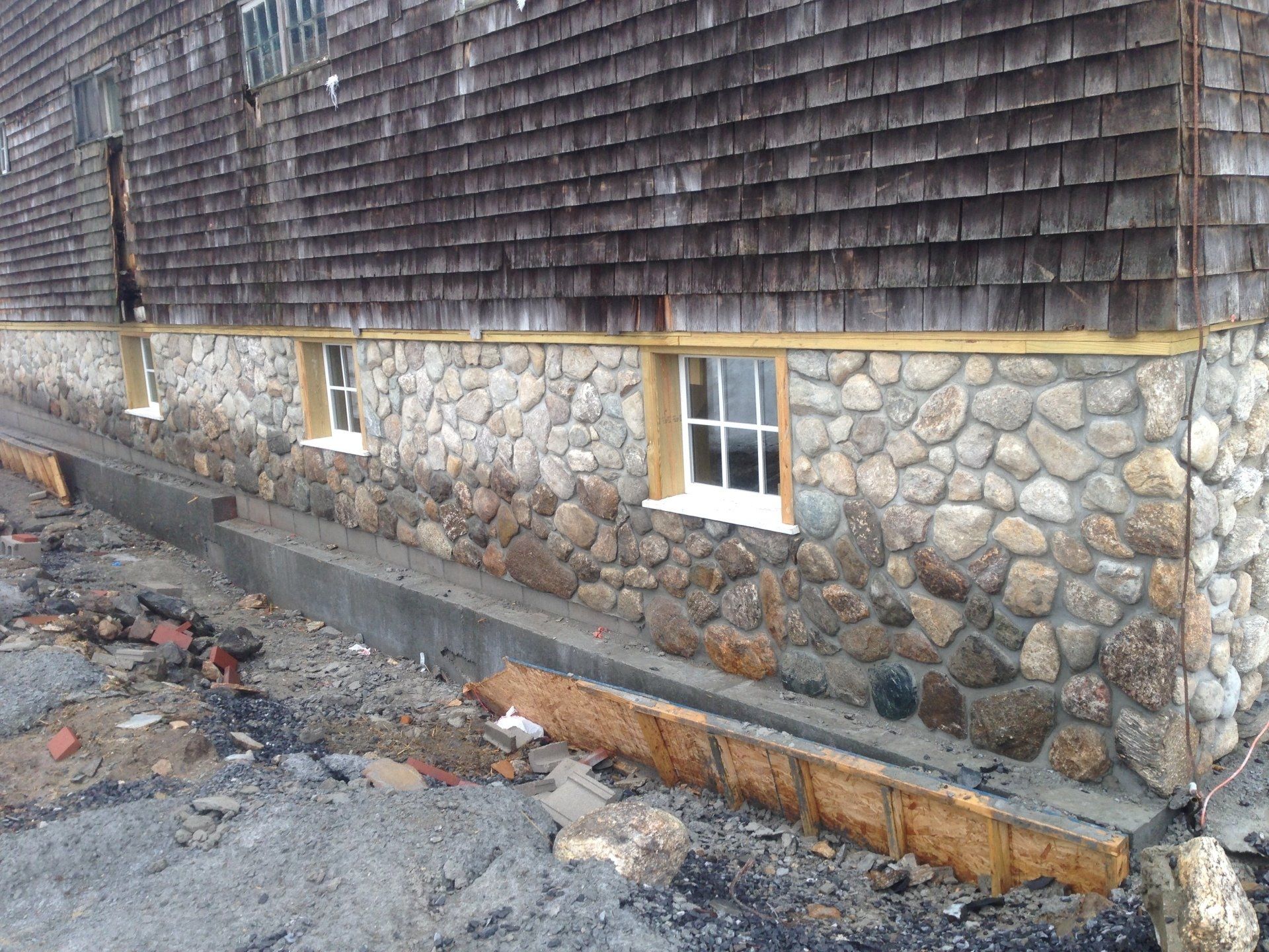 House exterior masonry
