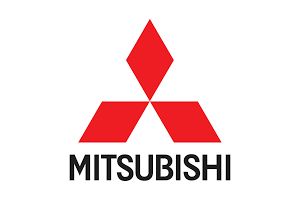 Red Mitsubishi logo 