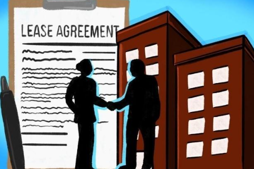 An illustration of lease agreement.