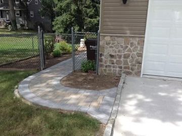 Stone walkway