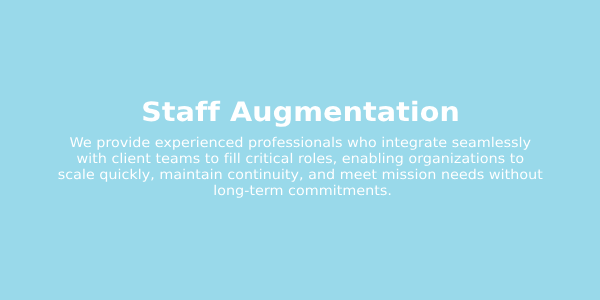 Staff Augmentation